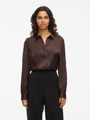 VILA Blouse 'VISofie' in Bruin: voorkant