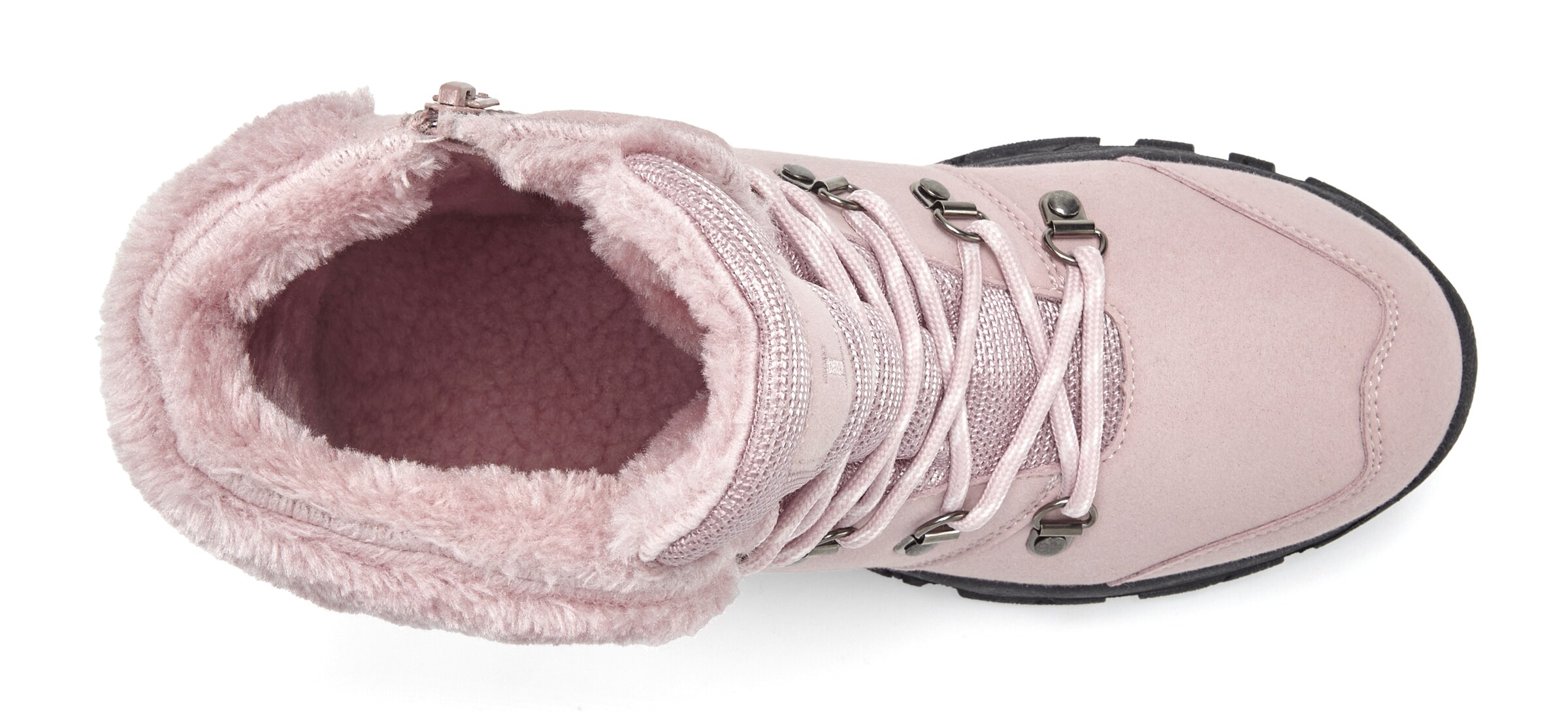 LASCANA Snow Boots in Pink: top