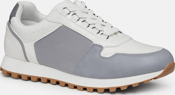 Ombre Sneakers hoog in Wit: voorkant