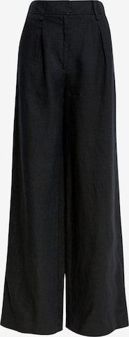 Marks & Spencer Flared Pants in Black: front