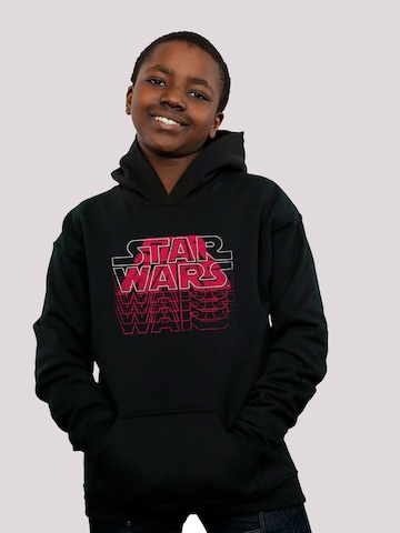 F4NT4STIC Sweater 'Star Wars Blended Logo' in Black: front