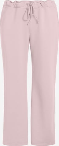 Ulla Popken Regular Broek in Roze: voorkant