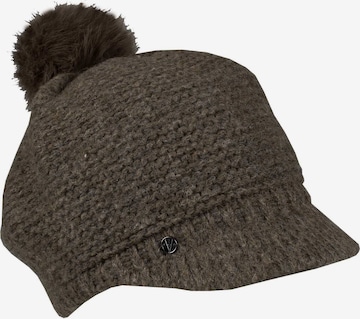 LOEVENICH Beanie in Grey: front