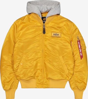 ALPHA INDUSTRIES Between-season jacket 'Ma-1 Zh' in Yellow: front