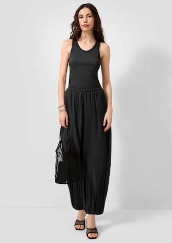 Barrel Pantalon QS en noir