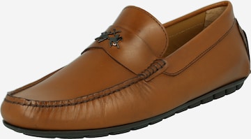 La Martina Moccasins in Brown: front