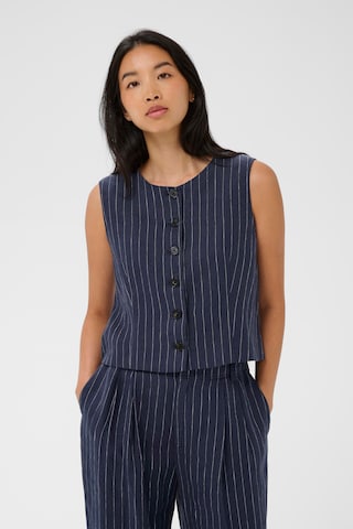 Part Two Vest 'AzaniaPW' i blå: forside