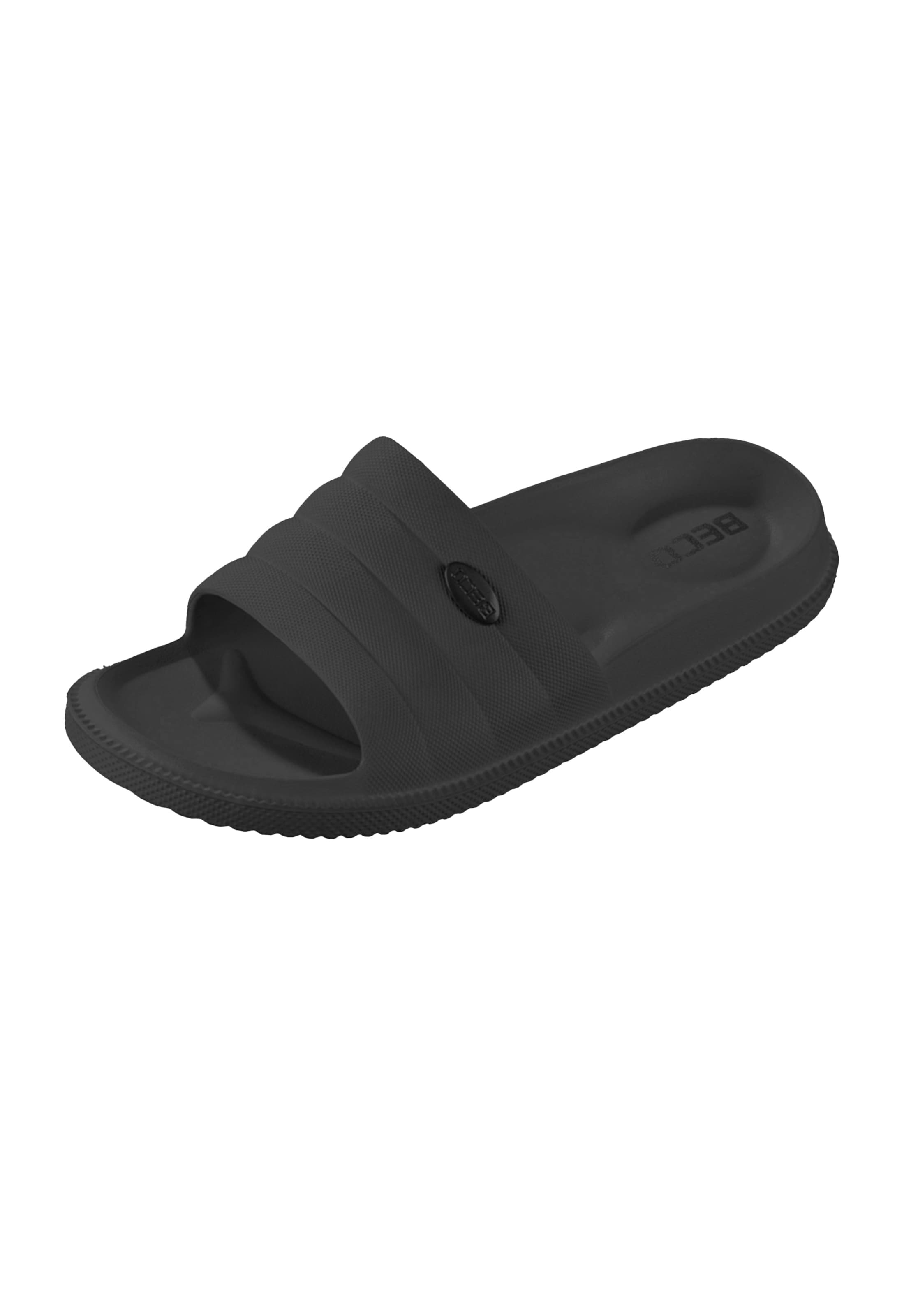 BECO the world of aquasports Beach & swim shoe 'PASTELL' in Black: front