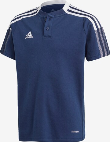 ADIDAS PERFORMANCE Functioneel shirt 'Tiro 21' in Blauw