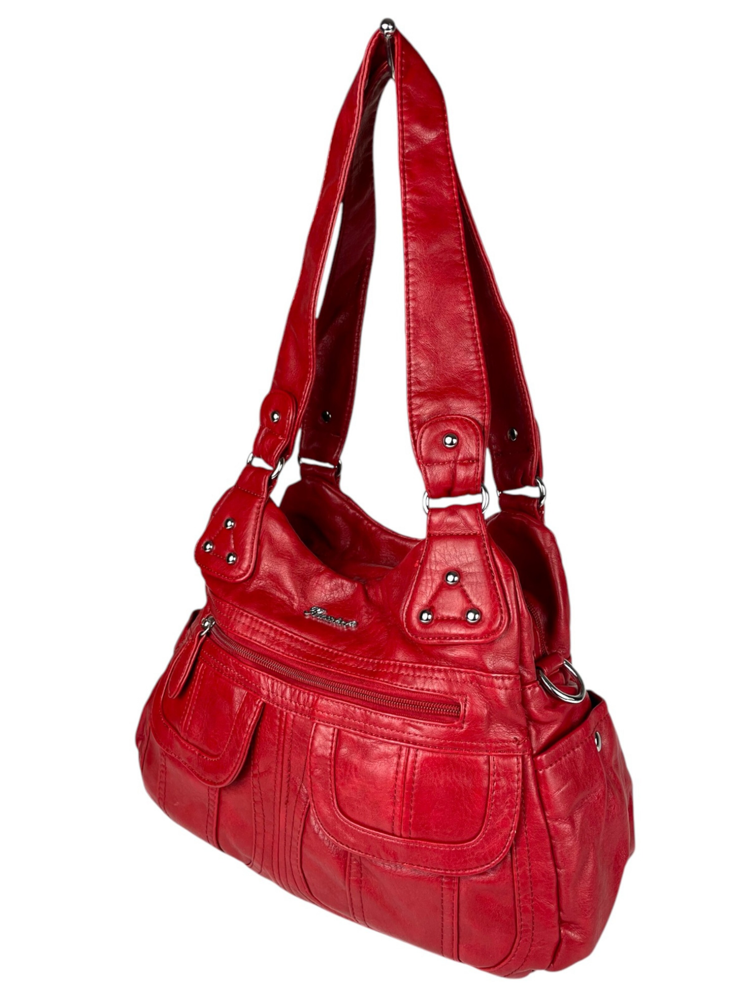 Kumixi Crossbody Bag in Red