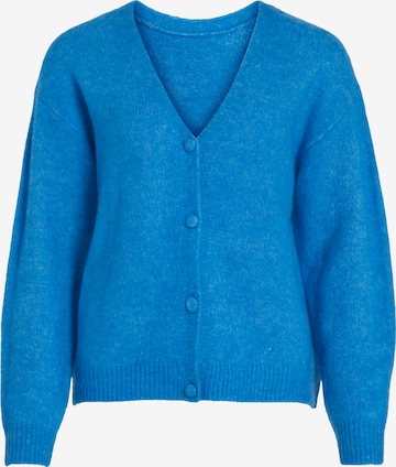 VILA Knit Cardigan 'Jamina' in Blue: front