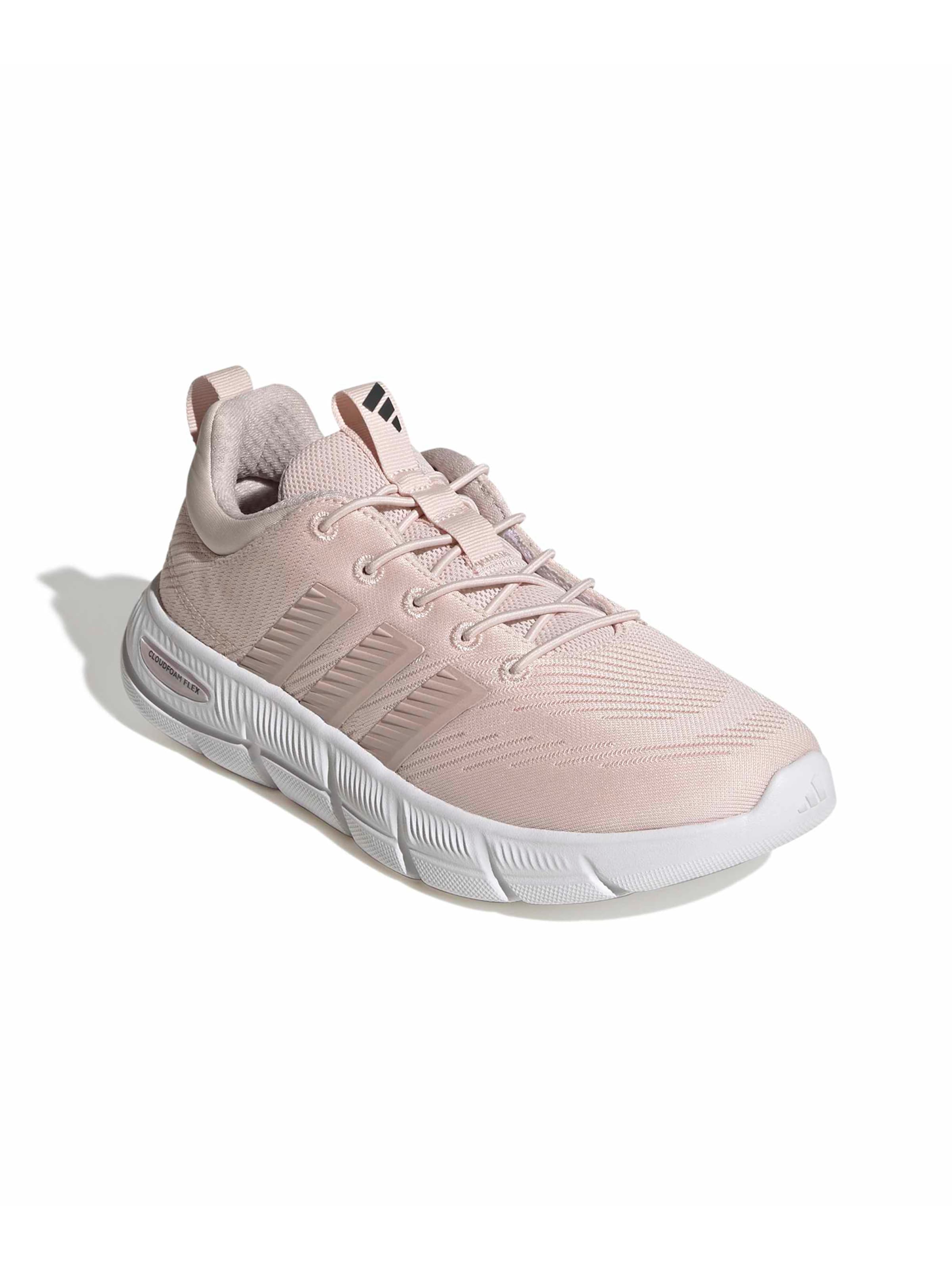 ADIDAS SPORTSWEAR Низкие кроссовки 'CLOUDFOAM FLEX ELASTIC LACES' в Ярко-розовый