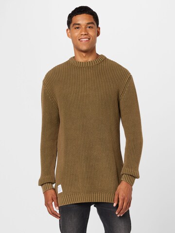 ALPHA INDUSTRIES Sweater in Green: front