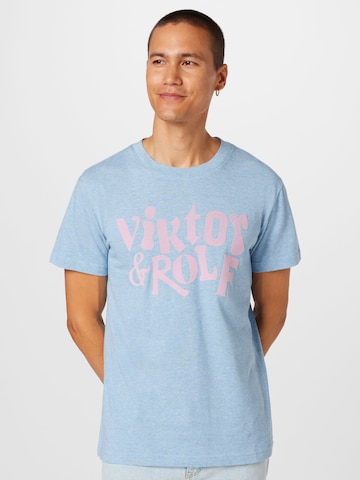 Viktor&Rolf T-shirt i blå: framsida