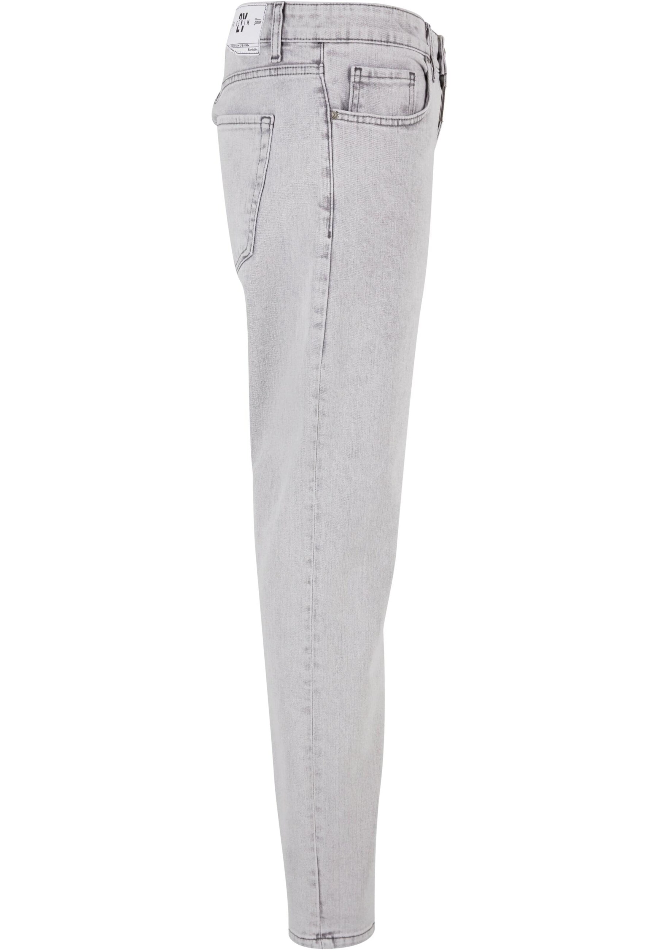 Tapered Jeans di 2Y Premium in grigio