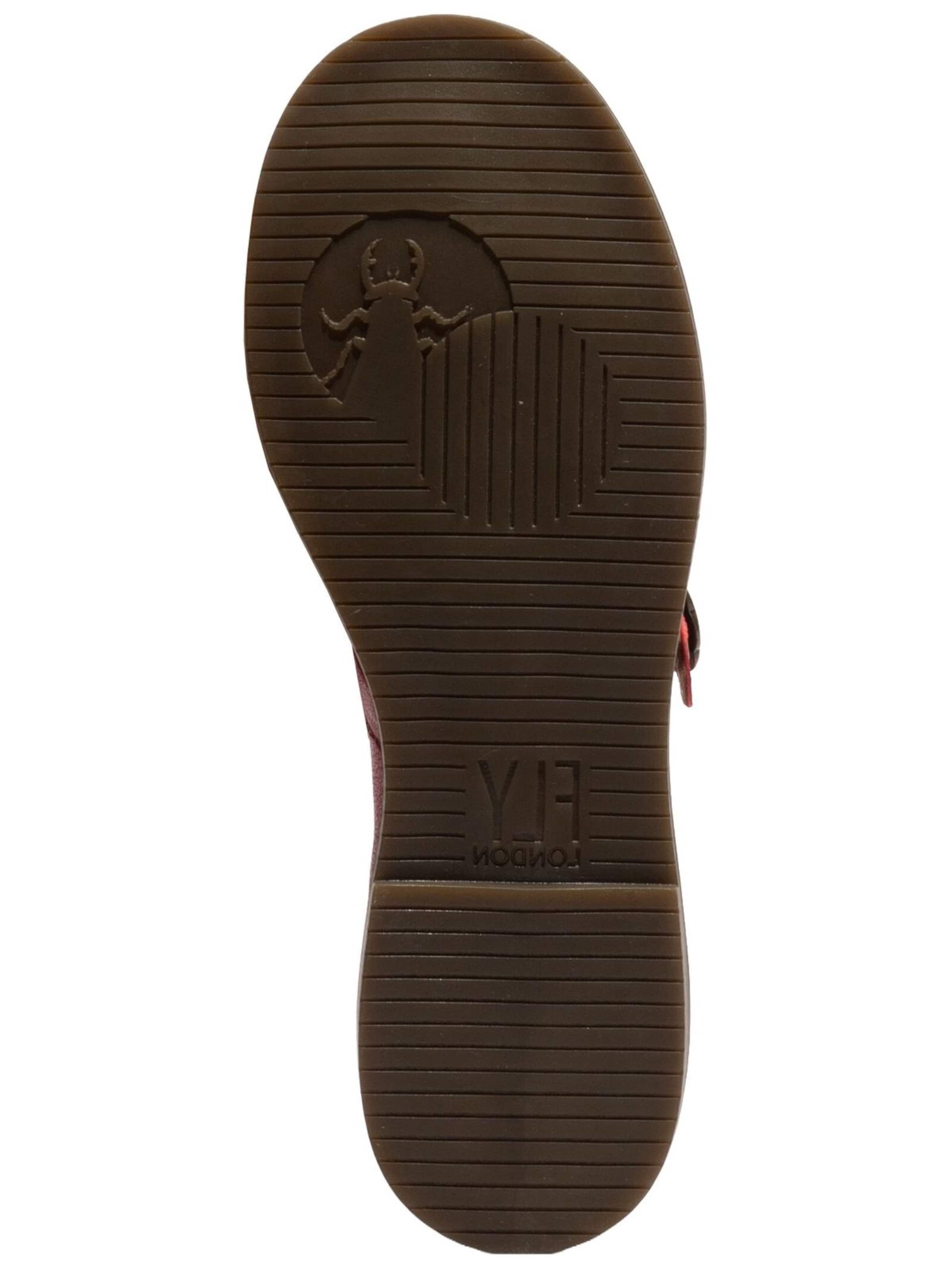 Ballerines à lanières FLY LONDON en rouge