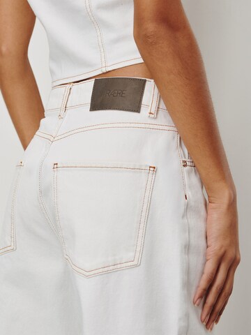 Wide Leg Jean RÆRE by Lorena Rae en blanc