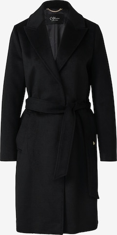 s.Oliver BLACK LABEL Mantel in Schwarz: Vorderseite