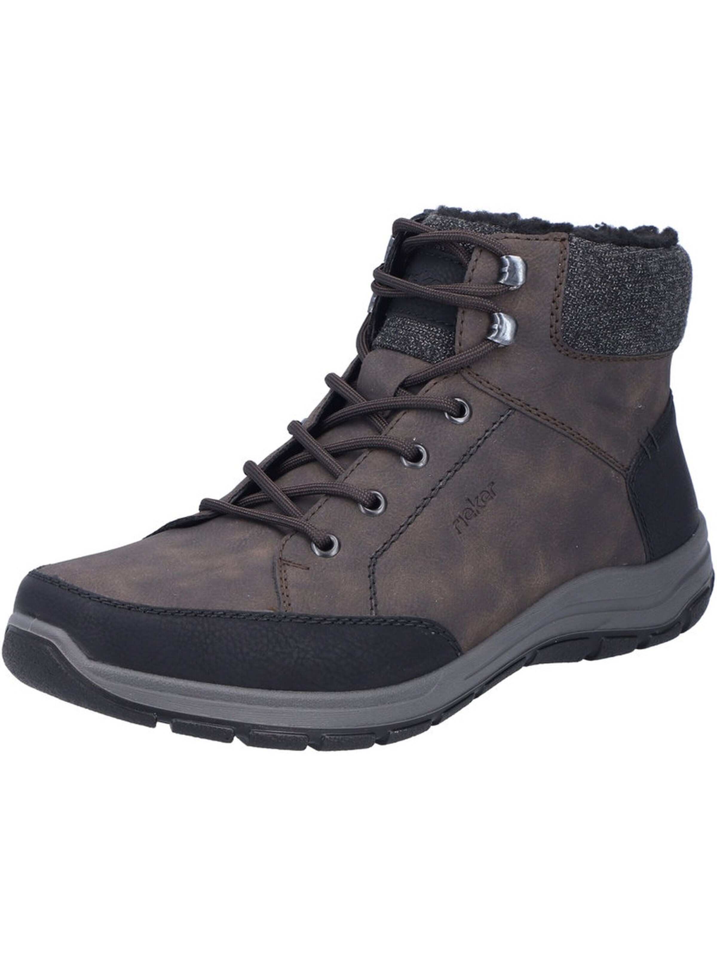 Rieker Boots 'Rieker Schnürstiefel - Holzbraun Kunstleder' in 43 in Brown, Item view