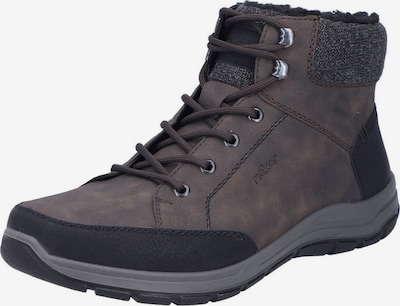Rieker Boots 'Rieker Schnürstiefel - Holzbraun Kunstleder' in 43 in Brown, Item view