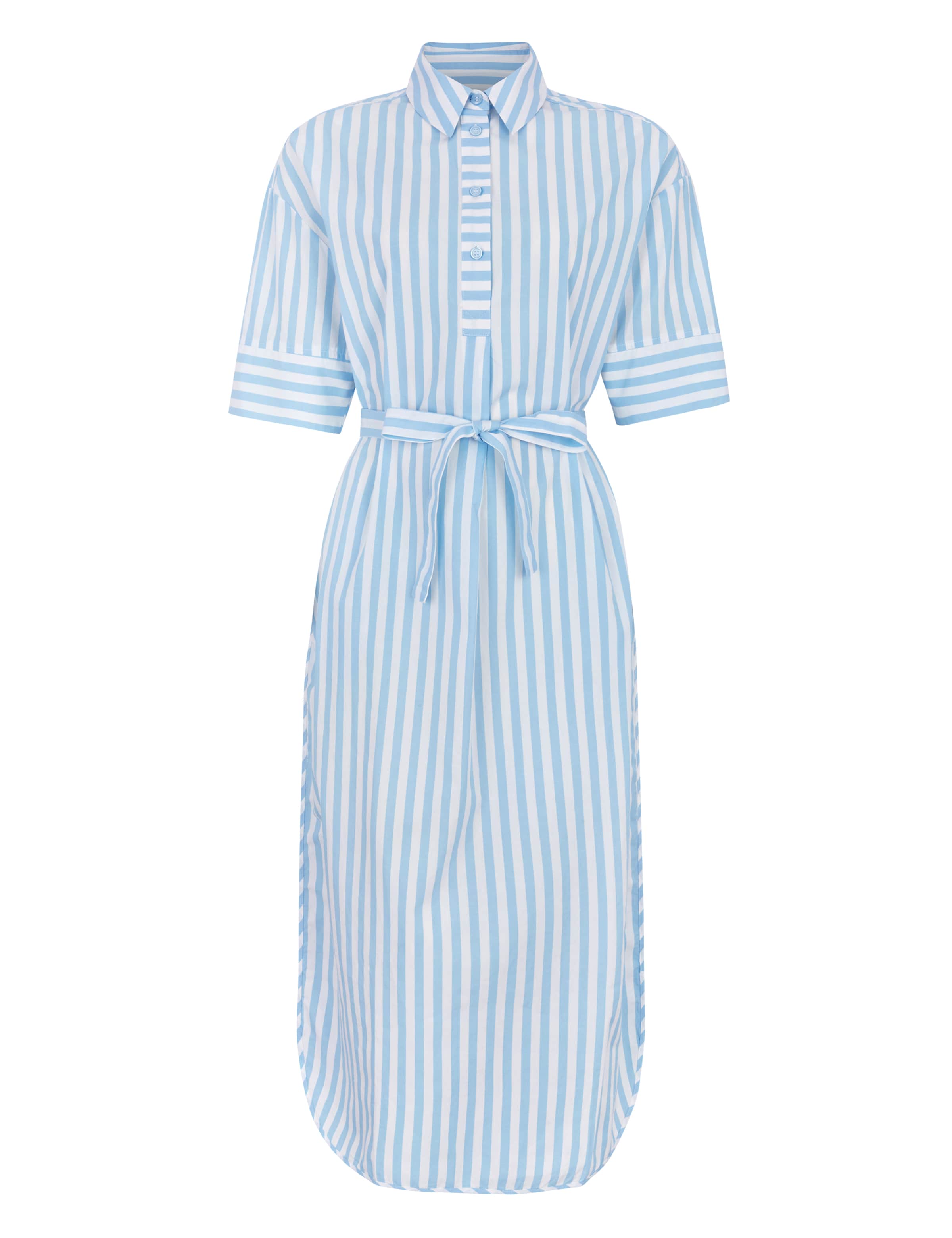 Esmé Studios Skjortklänning 'Fraidy' i blå: framsida