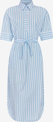 Esmé Studios Shirt Dress 'Fraidy' in Blue: front