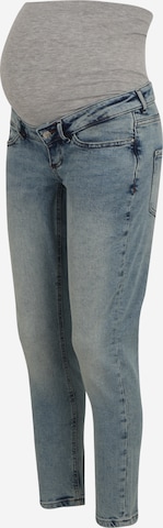 Only Maternity Jeans in Blauw: voorkant