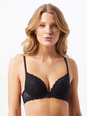 Push-up Soutien-gorge 'CHERIE CHERIE' ETAM en noir : devant