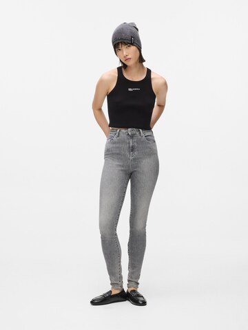 pilka KARL LAGERFELD JEANS Siauras Džinsai: priekis