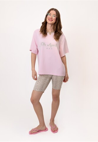 T-shirt OH APRIL en rose