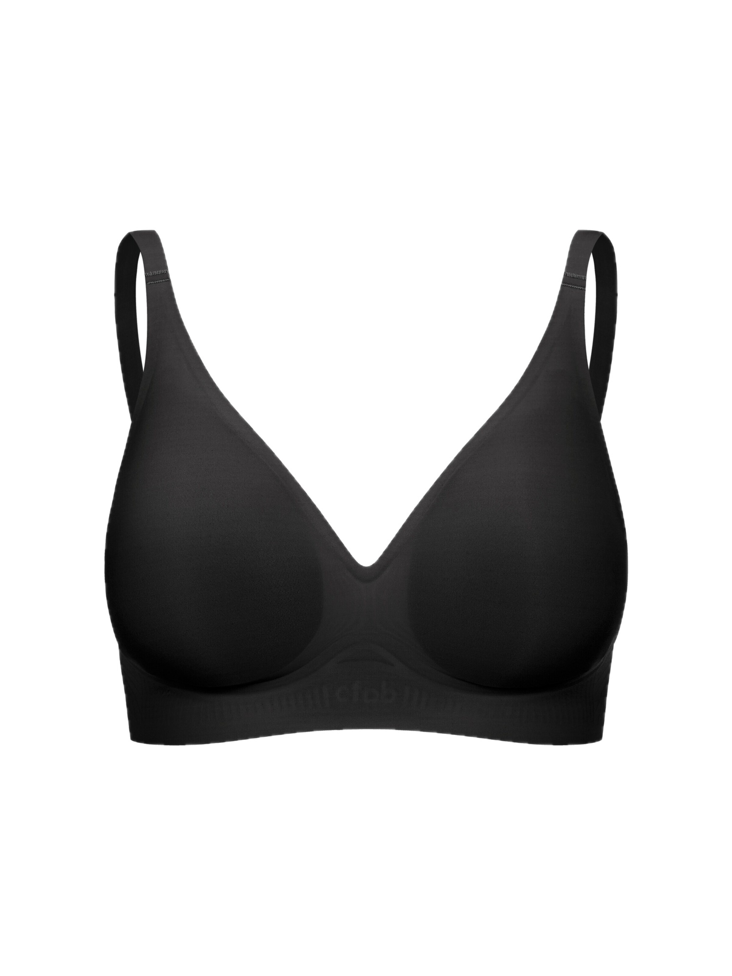cfab Push-up Bra 'Air Sense Comfort Light Push Up Bra' in Black: front