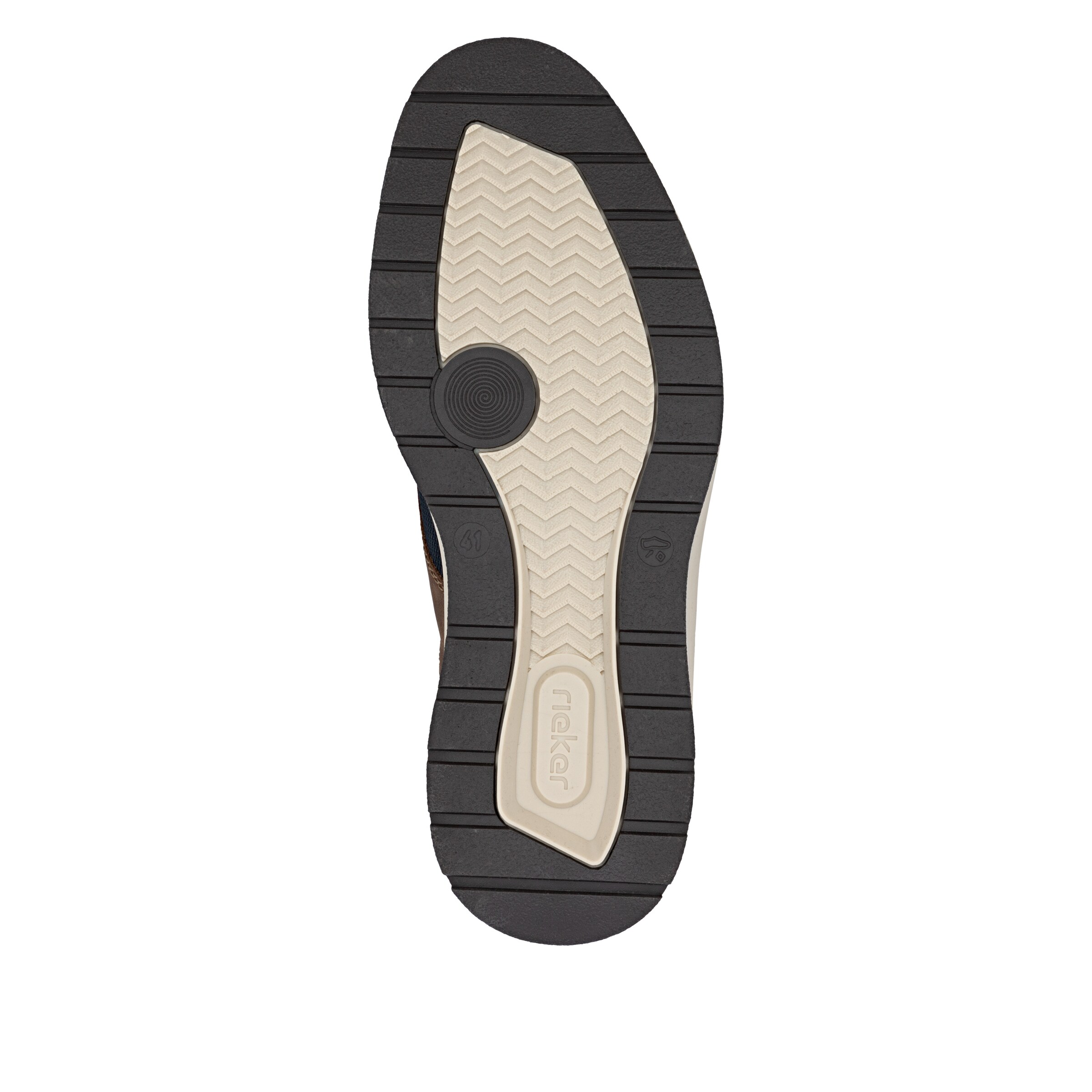 Rieker Schnürschuh in Blau