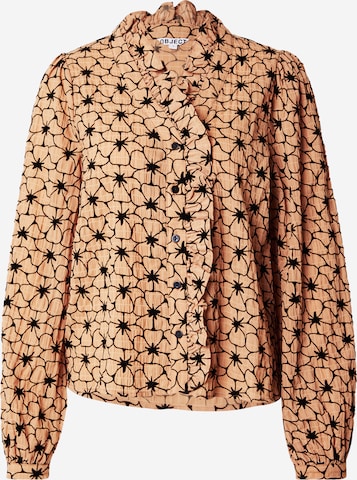 Chemisier 'DEA' OBJECT en orange : devant