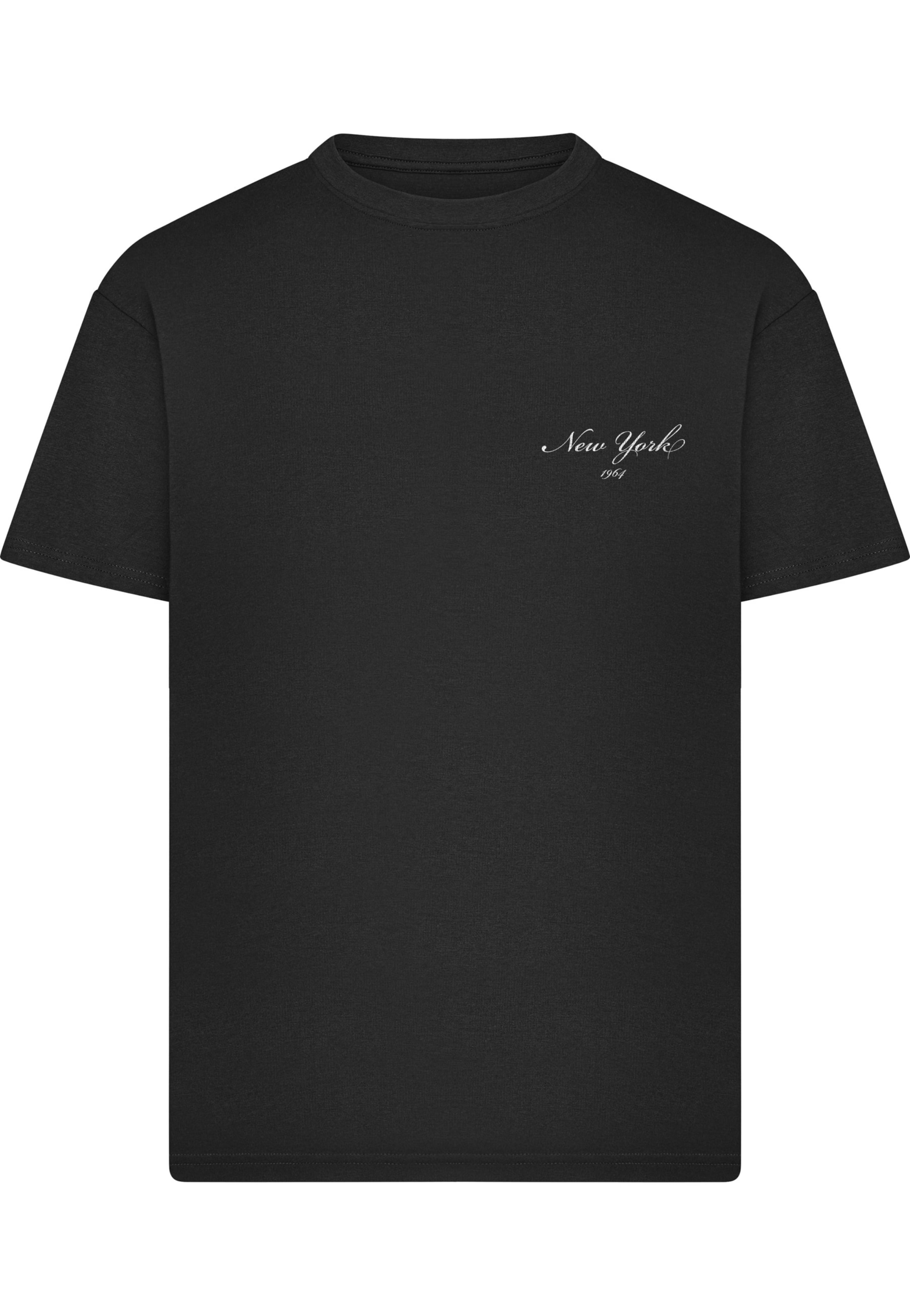 Mister Tee Tričko 'New York Muscle Car' – černá: přední strana