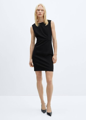 MANGO Knitted dress 'Paloma' in Black