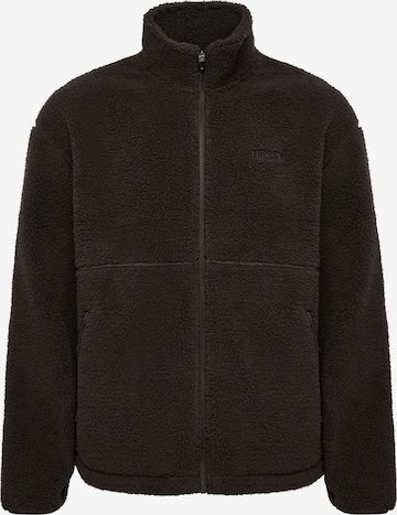 Hummel Funktionsfleecejakke i brun: forside