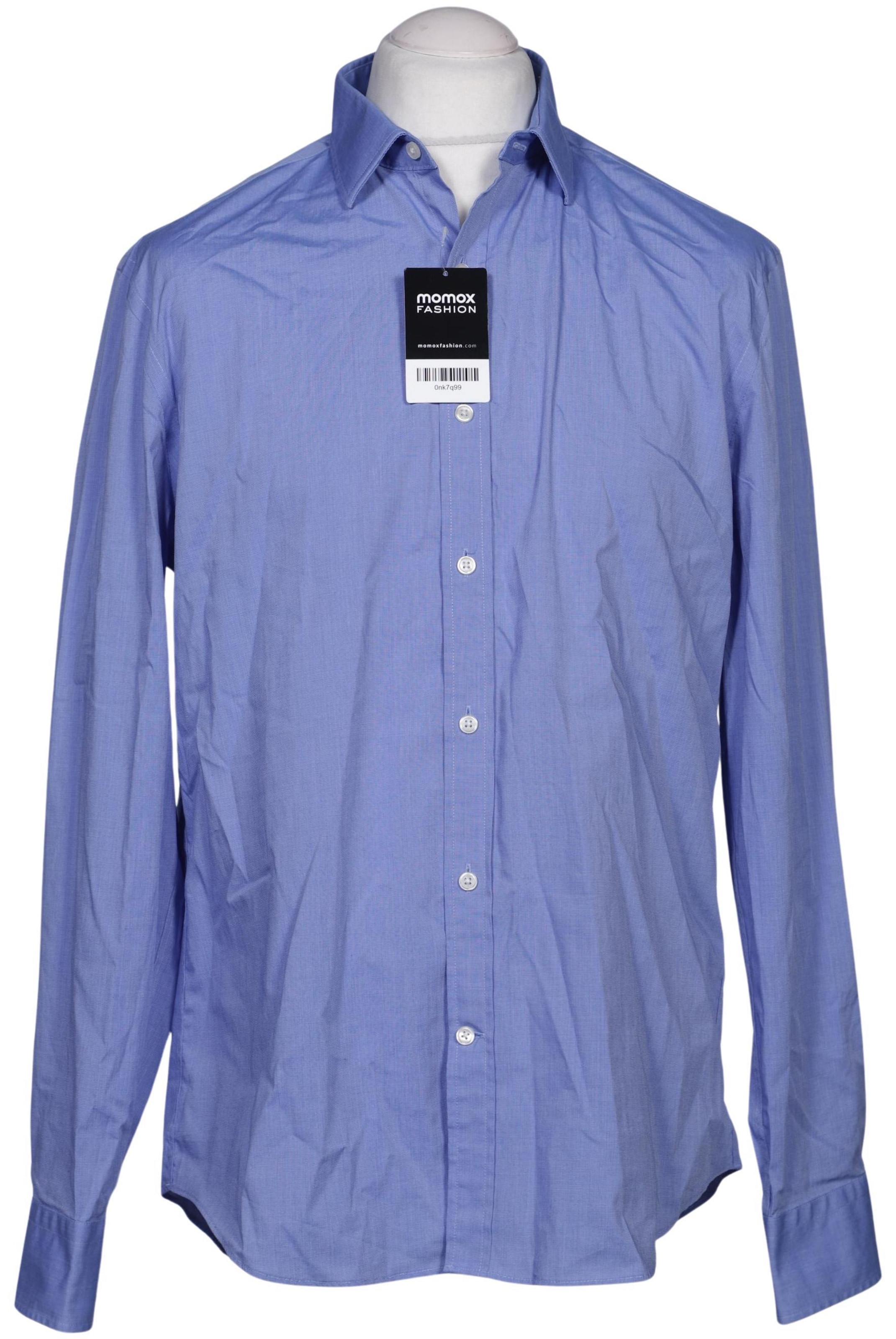 TOMMY HILFIGER Button Up Shirt in L in Blue: front
