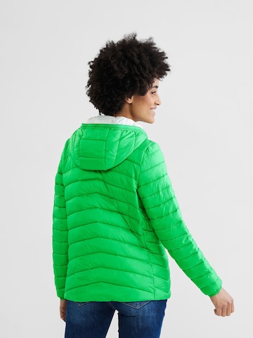STREET ONE Prehodna jakna | zelena barva