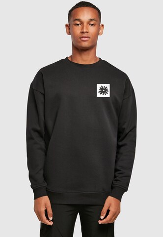 Merchcode Sweatshirt 'Rebirth And Renewal' in Black: front