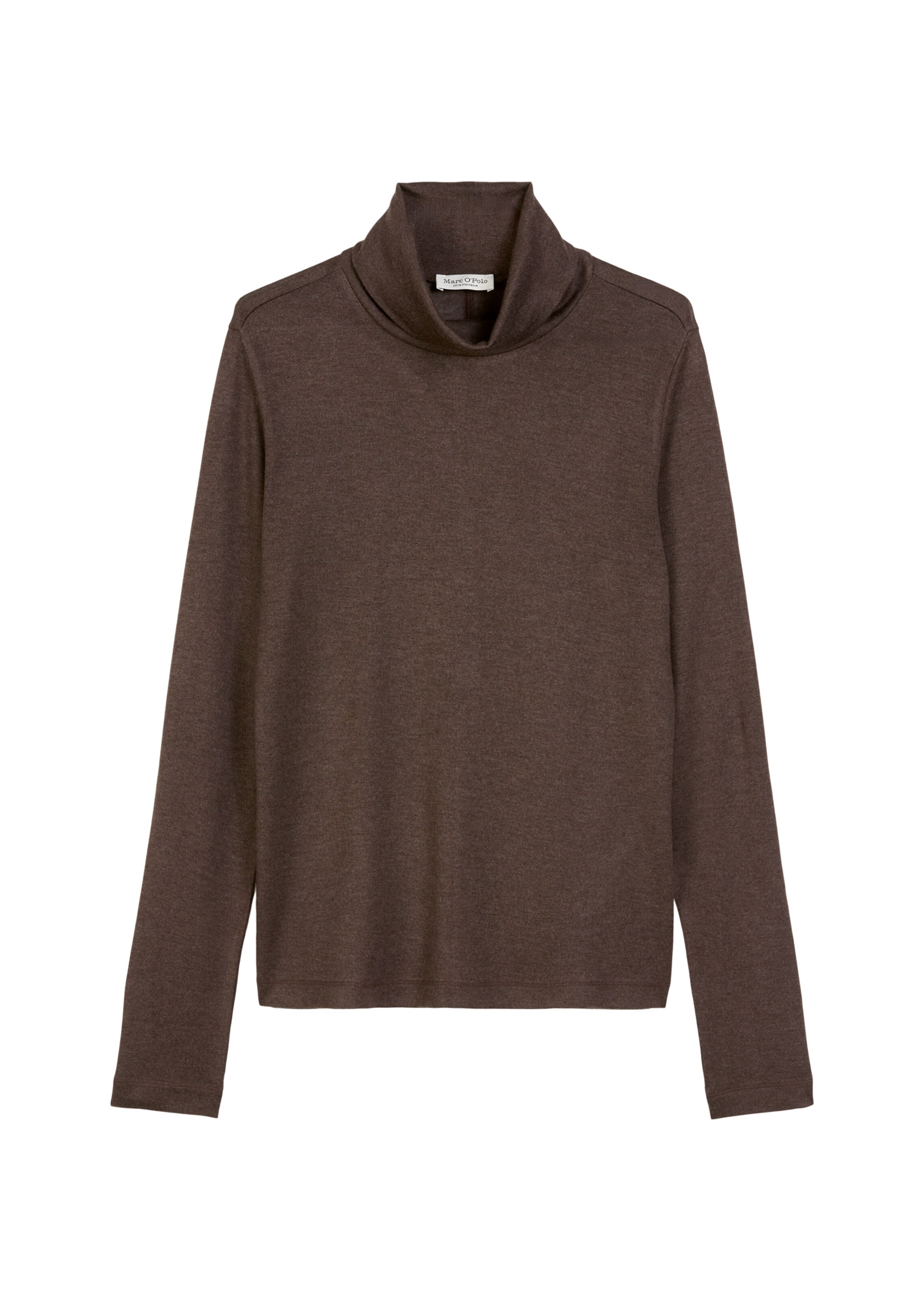 Marc O'Polo Shirt in Brown: front