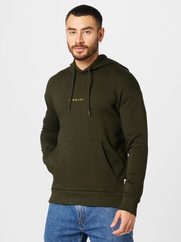 JACK & JONES Sweatshirt 'NEW STATE' in Green: front