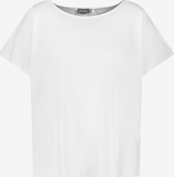 SAMOON - Camiseta en blanco: frente