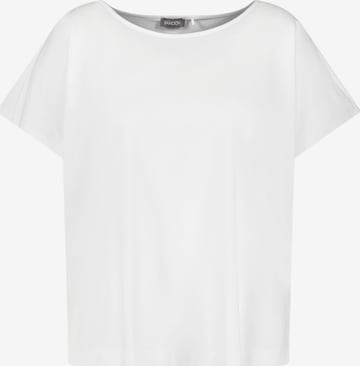 SAMOON T-shirt i vit: framsida