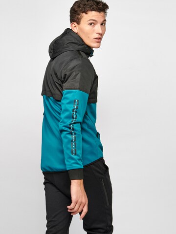 KOROSHI Between-Season Jacket in Blue