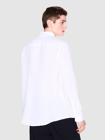 Coupe regular Chemise 'XM001222' ARMANI EXCHANGE en blanc