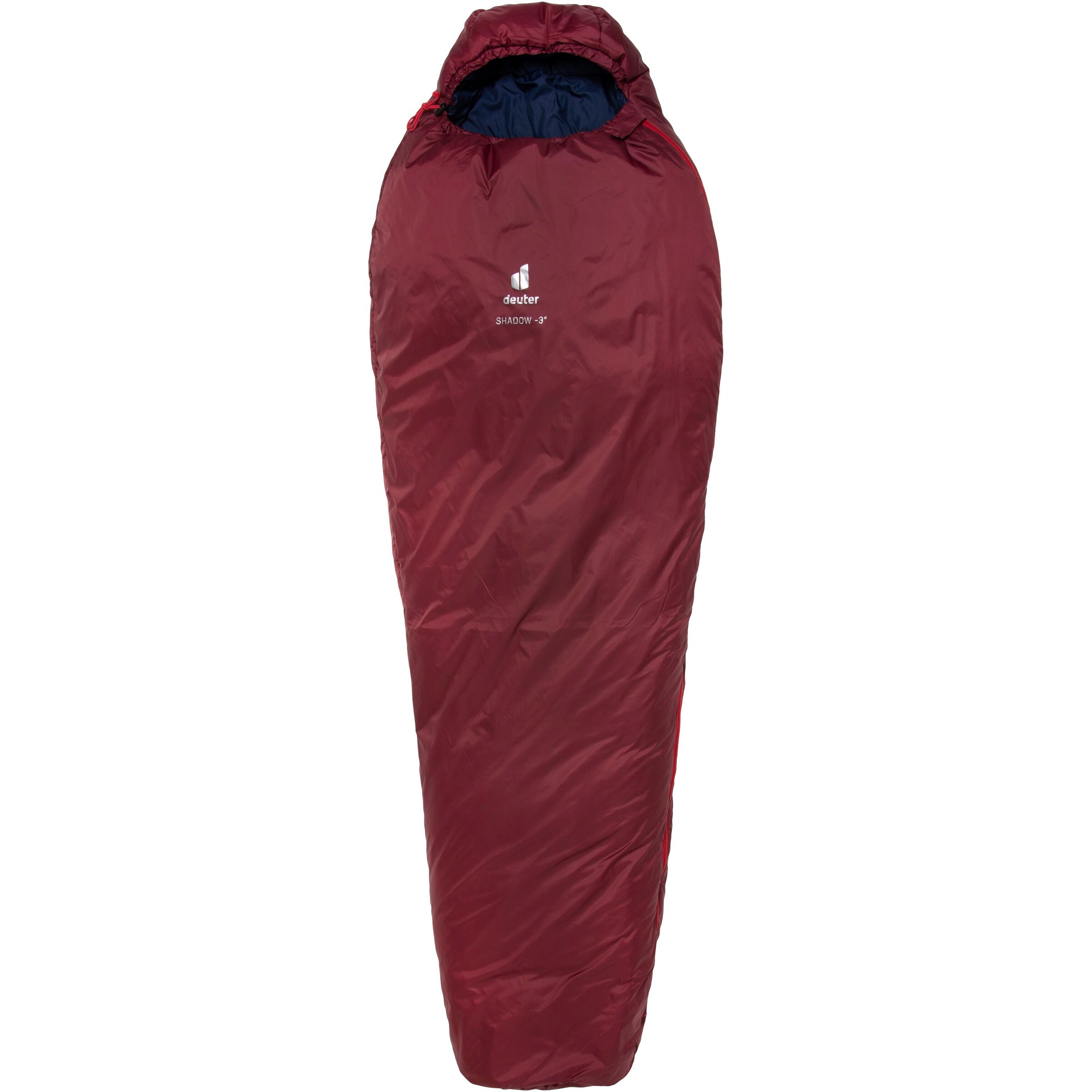 DEUTER Schlafsack 'Shadow -3' in Rot: Vorderseite