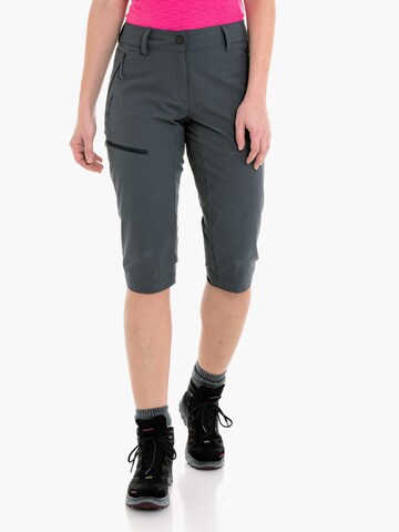 Schöffel Regular Outdoor Pants 'Caracas 2' in Grey: front