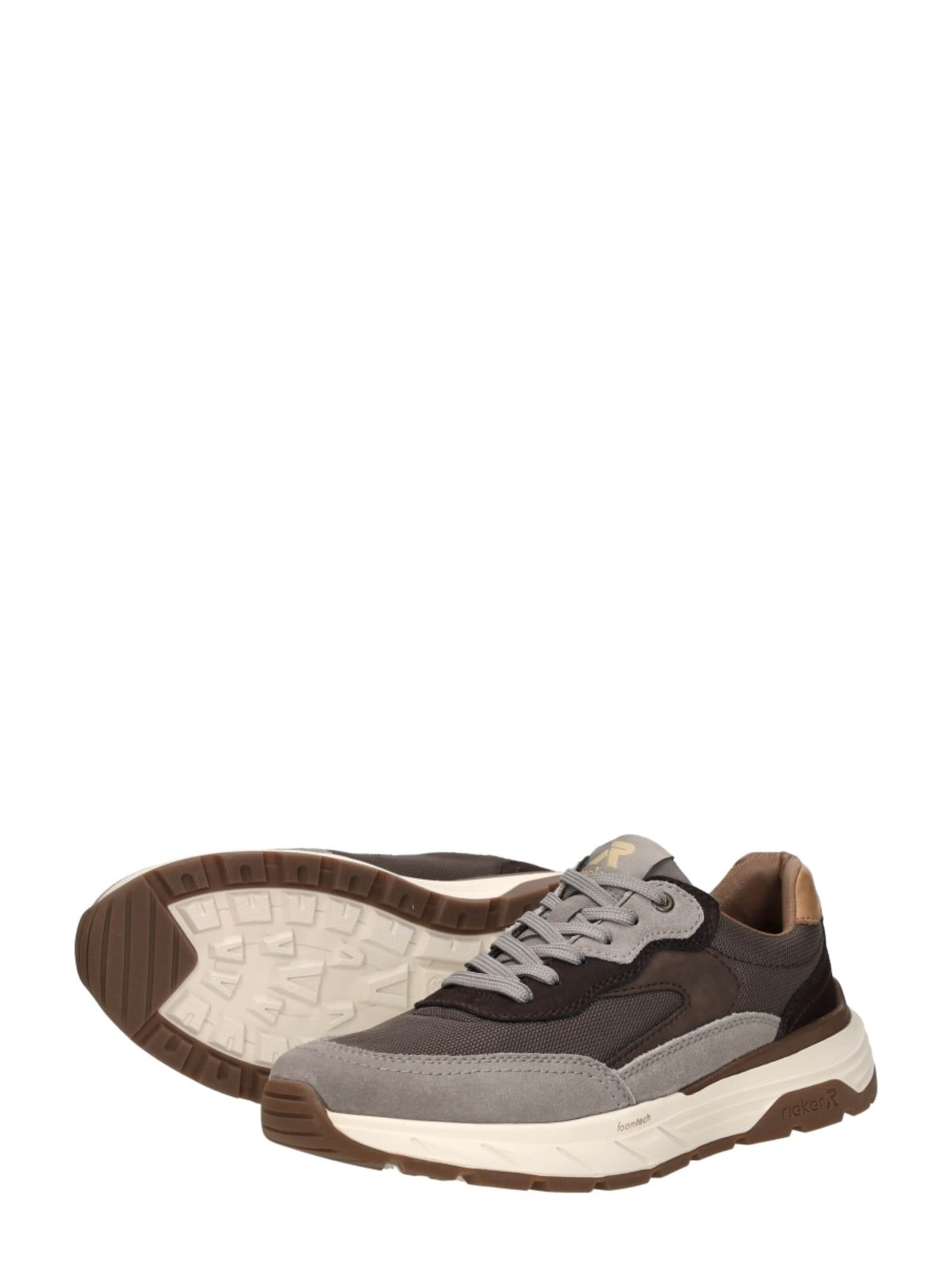 Baskets basses 'Sneakers Laag' Rieker en marron