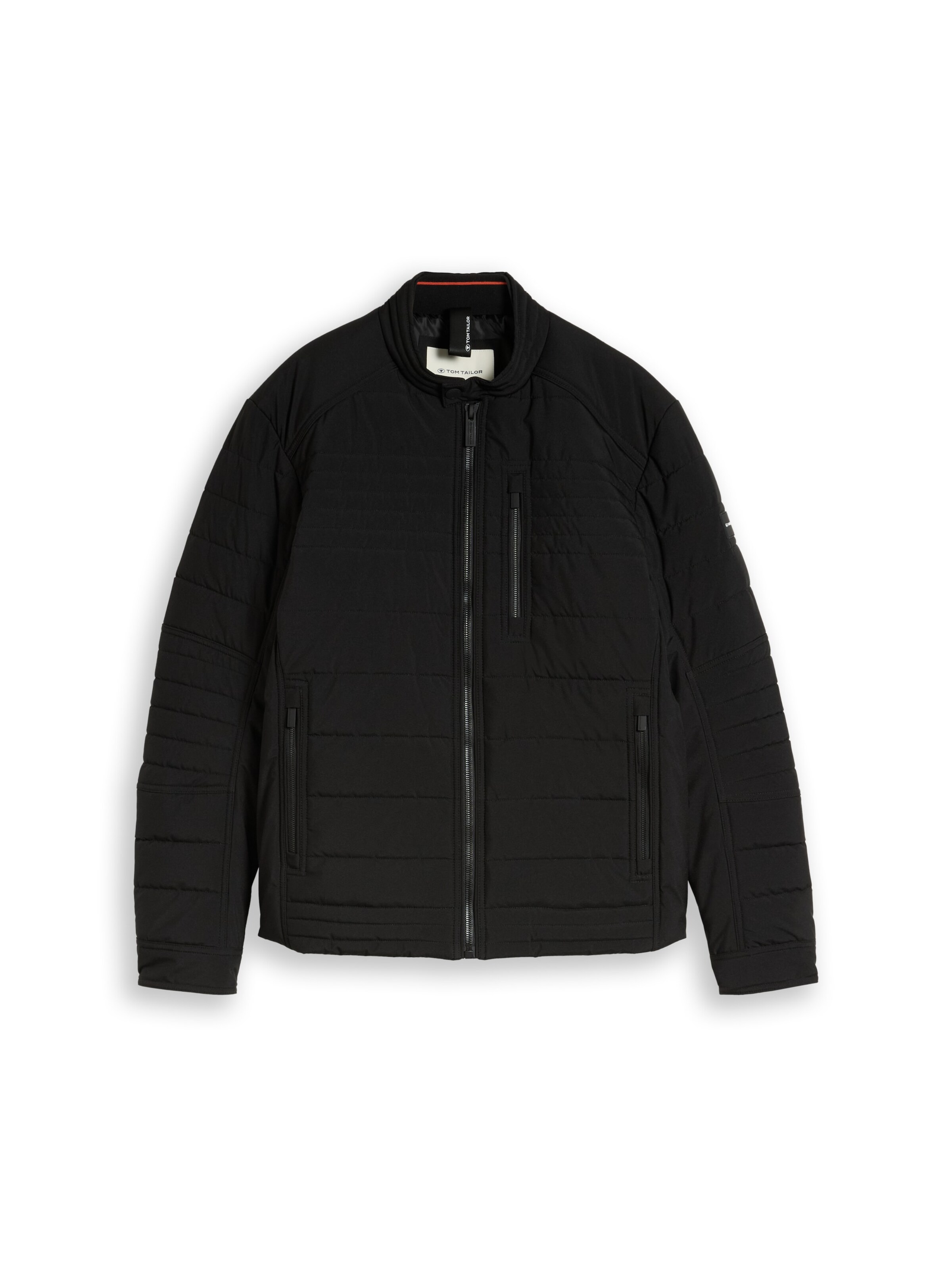 TOM TAILOR Jacke in Schwarz: Vorderseite