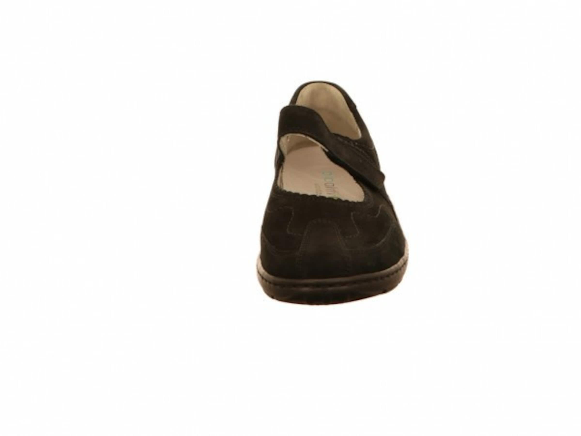 WALDLÄUFER Strap ballerina 'Henni' in Black